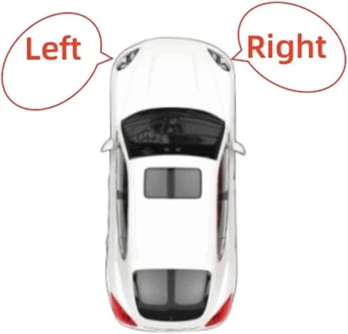 Compatible for Hyundai Veracruz Accessories The Car Transparent PC Material Headlight Lights Glass Shell(1pcs Left) in Saudi Arabia