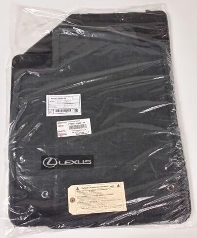Toyota Genuine Parts PT206-33090-25 OEM Lexus ES350 Black Carpet Floor Mat Set in Saudi Arabia