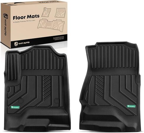 حصير Yhtauto Floor Floor & Backrest Cargo Liner متوافق مع Chevrolet Tahoe GMC Yukon 2015-2020 ليس لـ XL ، TPE All Weather Car Mats مقاومة للماء لبطانة الأرضية ذات الرائحة الأولى والثانية. in Saudi Arabia