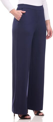 Women's Silky and Stretchy Pull-On Wide Leg Hi-Rise Palazzo Pant in Saudi Arabia