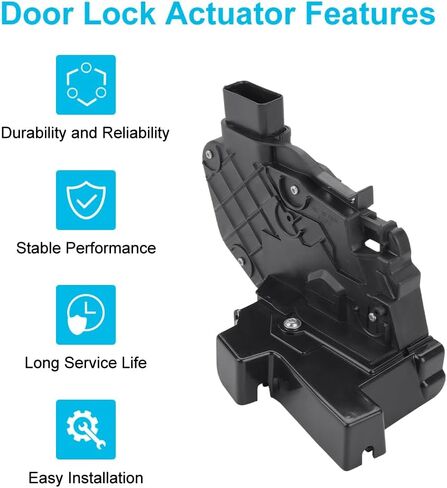 Front Left Driver Side Door Lock Latch Actuator Assembly Compatible with Land Rover LR2 LR3 LR4 Range Rover Evoque Range Rover Sport Door Latch Assembly Replacement for LR091527 in Saudi Arabia