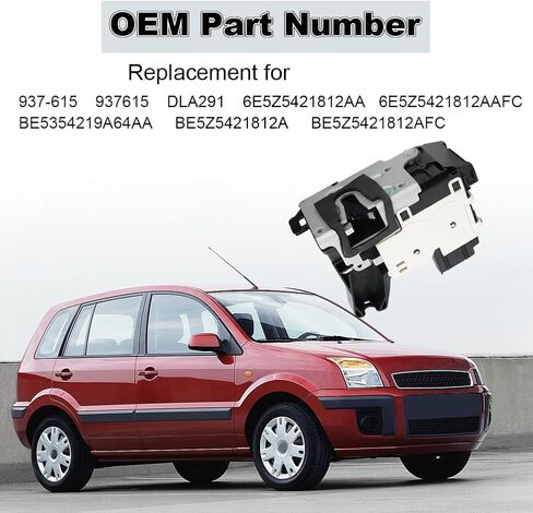 Front Right Passenger Side Door Lock Latch Actuator Assembly Compatible with Ford Fusion Lincoln MKZ Lincoln Zephyr Mercury Milan Door Latch Assembly Replacement for 937-615 6E5Z5421812AA in Saudi Arabia