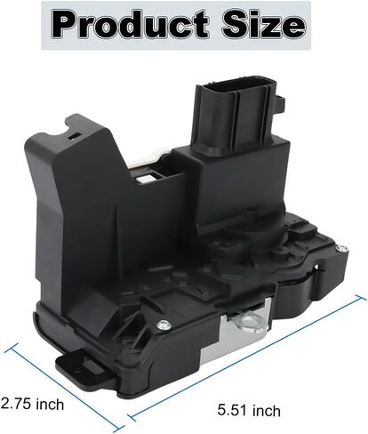 Front Right Passenger Side Door Lock Latch Actuator Assembly Compatible with Ford Fusion Lincoln MKZ Lincoln Zephyr Mercury Milan Door Latch Assembly Replacement for 937-615 6E5Z5421812AA in Saudi Arabia