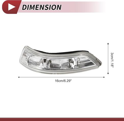 1 PCS Car Mirror Light Light Light for Hyundai Azera 2006-2010 LED LED RISE LID TRUN LIGHT NO.876143L000 in Saudi Arabia