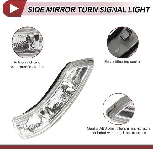 1 PCS Car Mirror Light Light Light for Hyundai Azera 2006-2010 LED LED RISE LID TRUN LIGHT NO.876143L000 in Saudi Arabia