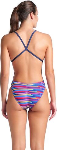 ARENA Women's Performance Racing Stripes X Criss Cross Back One Piece Swimsuit in Saudi Arabia