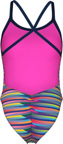 ARENA Women's Performance Racing Stripes X Criss Cross Back One Piece Swimsuit in Saudi Arabia