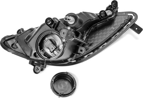 مجموعة ضوء الضباب الأمامية Kojem متوافقة مع 2013-2017 Hyundai Genesis Coupe w/Cover & Connector الجانب الأيسر الأيسر Lens Clear Astract Lamp Presentive لـ 922012M500 922022M500 865512M300 86522M300 in Saudi Arabia