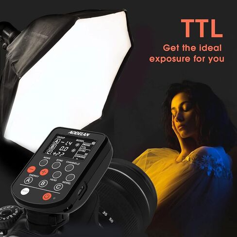 Aodelan TTL Wireless Flash Trigger for Canon Camera, Replace Profoto Air Remote TTL in Saudi Arabia