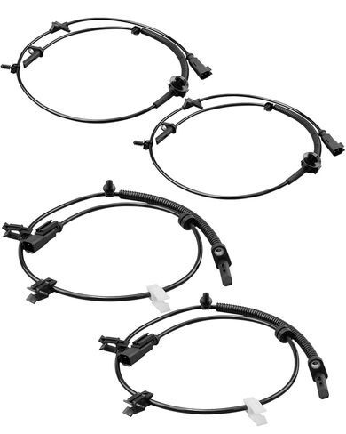 4 Pcs ABS Wheel Speed Sensor Fit for Chevy Traverse 2009-2017 GMC Acadia 2007-2016 Buick Enclave 2008-2017 Saturn Outlook 2007-2010 Replace 22739728 22739727 10391044 10390115 in Saudi Arabia