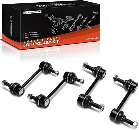 مجموعة A-premium من 4 ، مجموعة روابط شريط التثبيت الأمامية والخلفية ، متوافقة مع Ford Edge & Lincoln MKX ، 2011 2012 2014 2014 in Saudi Arabia