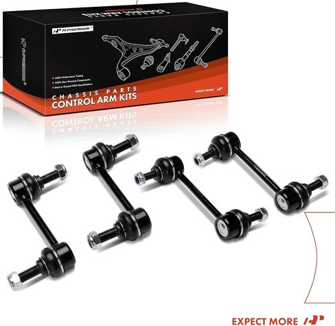 مجموعة A-premium من 4 ، مجموعة روابط شريط التثبيت الأمامية والخلفية ، متوافقة مع Ford Edge & Lincoln MKX ، 2011 2012 2014 2014 in Saudi Arabia