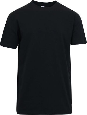 Galaxy by Harvic 6 -Pack Men's Short Sleeve Crew Neck Cotton Teen (الأحجام ، M - 3XL) in Saudi Arabia