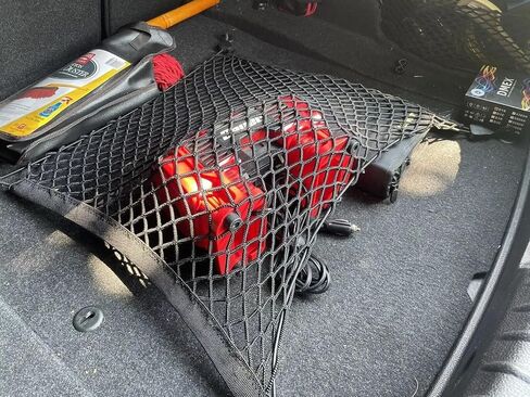 Trunk Organizer Cargo Net for BMW 2-Series 2014–2025 – Floor Style Cargo Net for Sedan – Premium Mesh Car Trunk Organizer Vehicle Carrier Storage – Compatible with BMW 2-Series in Saudi Arabia