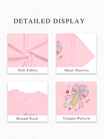 Teacher Shirts for Women Funny Graphic Tees Tops Casual Letter Print Teacher Gift Tshirt in Saudi Arabia