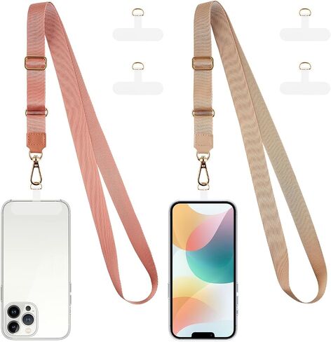 COOKOOKY Phone Lanyard and Phone Tether Tab Patches,Universal Phone Case Patch Strap Compatible with Most Phone Cases in Saudi Arabia