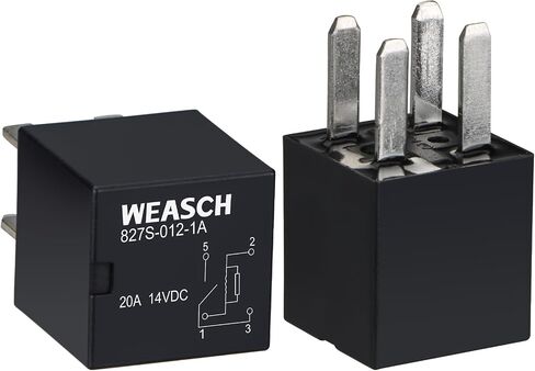 الترحيل 827S-012-1A ، 8T2T-CA 8T2T-0101K-CA TYPE 12V 20A ، 4 دبابيس SPST ، استبدال 5L3Z-14N089-AA 8T2Z-14N089-C RELAY 12VDC in Saudi Arabia