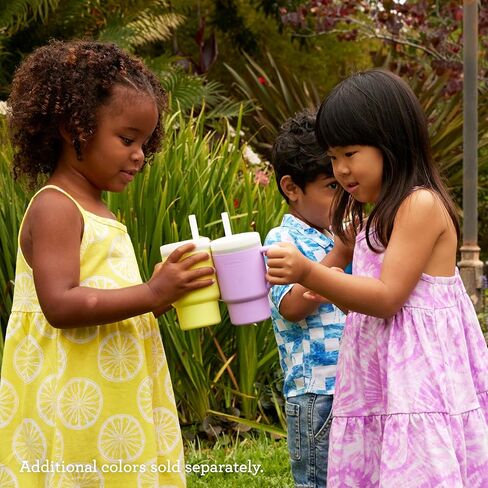 Infantino My 1st Tumbler-Tumblers مصغرة رائعتين مع قش مقاومة للتسرب والمقبض الصديق للطفل ، يشجع الترطيب ، سهل التنظيف ، 9 FL. أوز ، 2 عبوة ، أرجواني ومحيط in Saudi Arabia