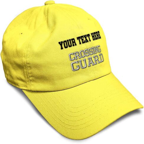 Pros Speedy Pros Soft Baseball Cap Crossing Guard A Sproidery Elasse Pairt Twill Cotton Dad Hats للرجال والنساء in Kuwait