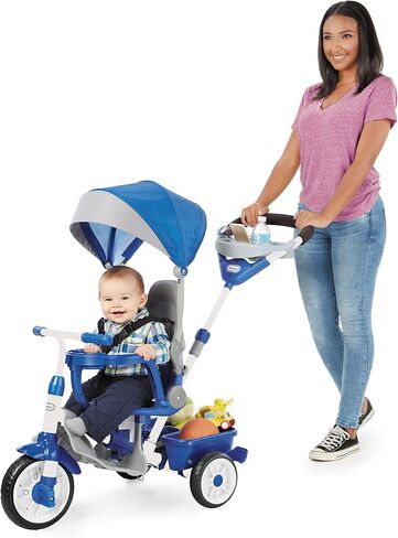 Little Tikes Perfect Fit 4-in-1 Trike Ride On, Blue in Kuwait