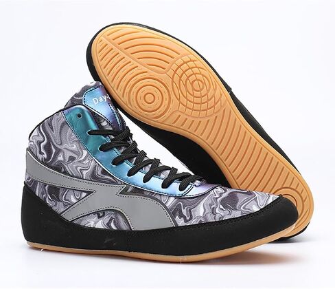 Men’s Boxing & Wrestling Shoes - Ankle - Protect, Lightweight for Gym/Boxing Training in Kuwait
