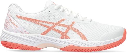 ASICS Women's Gel-Game 9 Tennis Shoes, 6.5, Light Garnet/White in Kuwait