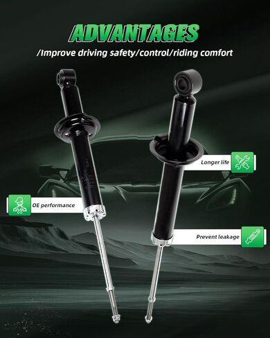SCITOO - امتصاص الصدمات الأمامي لتويوتا يناسب 2013-2018 ل Toyota Avalon Shocks 3350002 3350003 Struts - 2PC Set in Saudi Arabia