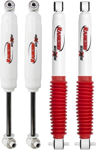 Rancho Rs5000x Gas Shock Set 1988-1999 GMC K1500 4WD w/1-2.5" Lift RS6427 in Saudi Arabia