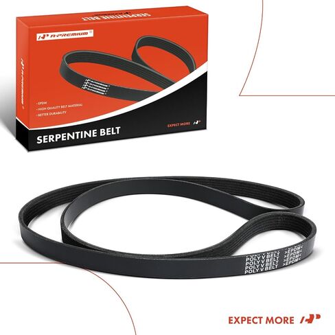 A-Premium Engine Drive Drive Belt متوافق مع Subaru Outback 2001-2004 & Chevrolet Corvette 2009-2013 & International Harvester HX520/HX620 2022 ، LT625 2021-2023 ، 3.0L 6.2L 14.9L in Saudi Arabia