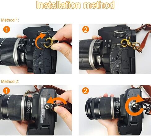 JUSTHERE Camera Harness, Dual Camera Harness for Photographers, Leather Camera Strap for Two-Cameras Double Camera Harness for DSLR/SLR Strap for Travel photography, Camping, Vacation (Brown) in Saudi Arabia
