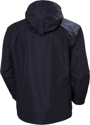 Helly-Hansen Workwear Manchester Groof Shell Jackets للرجال الذين يعانون من ذوي الياقات البيضاء والغطاء القابل للفصل ، 3 جيوب سحاب in Saudi Arabia