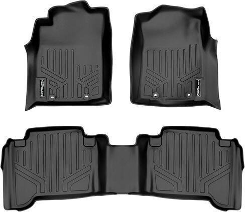 MAXLINER Custom Fit Floor Mats 2 Row Liner Set Compatible with 2012-2015 Toyota Tacoma in Saudi Arabia