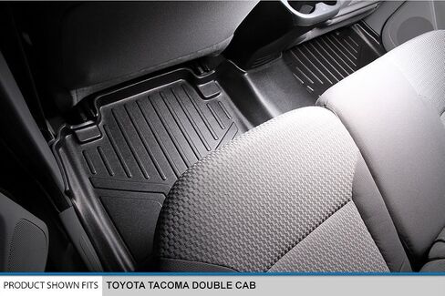 MAXLINER Custom Fit Floor Mats 2 Row Liner Set Compatible with 2012-2015 Toyota Tacoma in Saudi Arabia