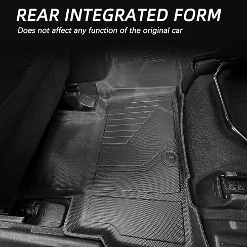 جميع الحصير في أرضية الطقس في Kia Telluride 2025-2020 7/8 مقعد مخصص TPE مجموعة كاملة (حصيرة الجذع مع الحصير مسند الظهر+الحصير الأرضية) لإكسسوارات Kia Telluride 2025 سوداء السيارات in Kuwait