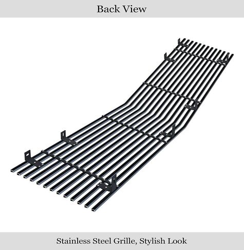 APS Premium Stains Steel Black 8x6 Billet Grille Grille Insert متوافق مع Ford Mustang 1967 1968 Main N19-J84258f in Saudi Arabia