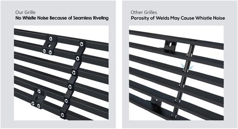 APS Premium Stains Steel Black 8x6 Billet Grille Grille Insert متوافق مع Ford Mustang 1967 1968 Main N19-J84258f in Saudi Arabia