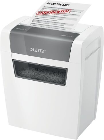 Leitz IQ Paper Shredder ، Autofeed ، Cross Cut ، 50 ورقة ، 5 جالون سلة ، P4 Security ، Anti-Jam ، Home Office (170008) in Kuwait