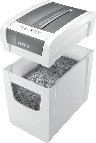 Leitz IQ Paper Shredder ، Autofeed ، Cross Cut ، 50 ورقة ، 5 جالون سلة ، P4 Security ، Anti-Jam ، Home Office (170008) in Kuwait