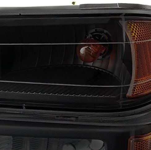 AKKON - ل CHEVY COLORADO/CANYON السوداء المصابيح الأمامية in Saudi Arabia