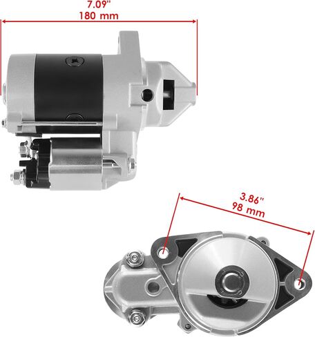 Caltric Starter Compatible With Kawasaki Fc400V Fc401V Fc420V 12.5-14 Hp in Saudi Arabia