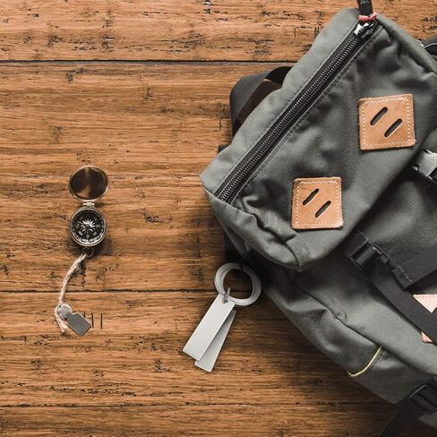 Custom Engraved Keychain, Customizable Engravable, Metal Wood Personal Keychain in Kuwait