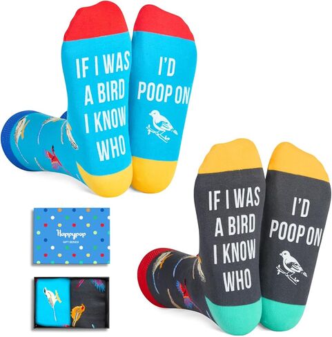 HAPPYPOP Chicken Gifts Ideas Socks - Chicken Socks for Women Men, Silly Funny Chicken Lover Gifts in Saudi Arabia
