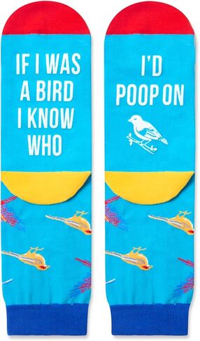 HAPPYPOP Chicken Gifts Ideas Socks - Chicken Socks for Women Men, Silly Funny Chicken Lover Gifts in Saudi Arabia