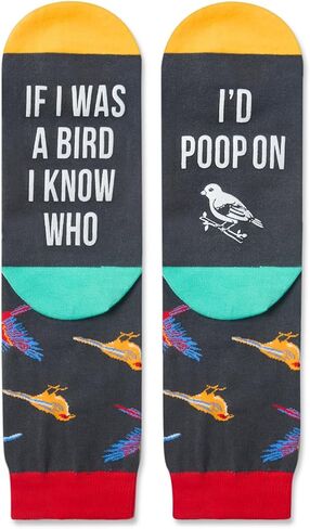 HAPPYPOP Chicken Gifts Ideas Socks - Chicken Socks for Women Men, Silly Funny Chicken Lover Gifts in Saudi Arabia