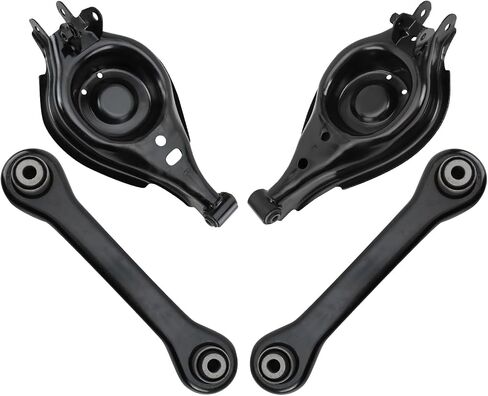 TRQ Rear Suspension Kit Control Arm Compatible with 2012-2015 Chevrolet Captiva Sport 2007-2017 Equinox 2010-2017 GMC Terrain 2007-2009 Pontiac Torrent 2007-2010 Saturn Vue in Saudi Arabia