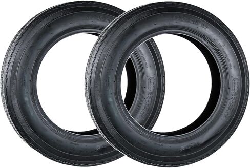 eCustomrim 2-Pack Trailer Tire 480-12 4.80-12 Load Range C 6 Ply D.O.T. Approved - 2 Year Warranty w/Free Roadside in Saudi Arabia