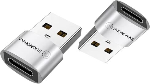 USB A to USB C Adapter Male - أنثى لـ iPhone 16 Charger Type C Converter لـ Apple Watch Ultra iWatch iPhone 7 8 9 10 14 13 Plus Pro Max Airpods iPad Car Samsung S25 (4 ، Red) in Kuwait