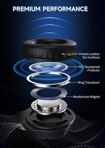 Wireless Gaming Headsets for PS5, PS4, Mac, Switch, PC, Computer - 2.4GHz & Bluetooth 5.2 Gamer Gaming Headphones Wireless, ENC Noise-Canceling Mic, 50MM Drivers, Red in Saudi Arabia