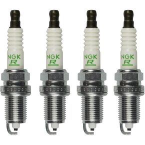NGK Set of 4 V-Power Spark Plugs Gap 0.044 For Honda TRX700XX 2008-2009 in Kuwait
