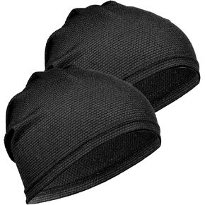 2 عبوة تبريد القبعات الجمجمة للرجال القبعات تبريد للنساء لقبعات عرق الطقس الساخنة رجال خوذة خوذة الرياضة الرياضة ركوب الدراجات ركوب الدراجات القبعات الأسود in Kuwait